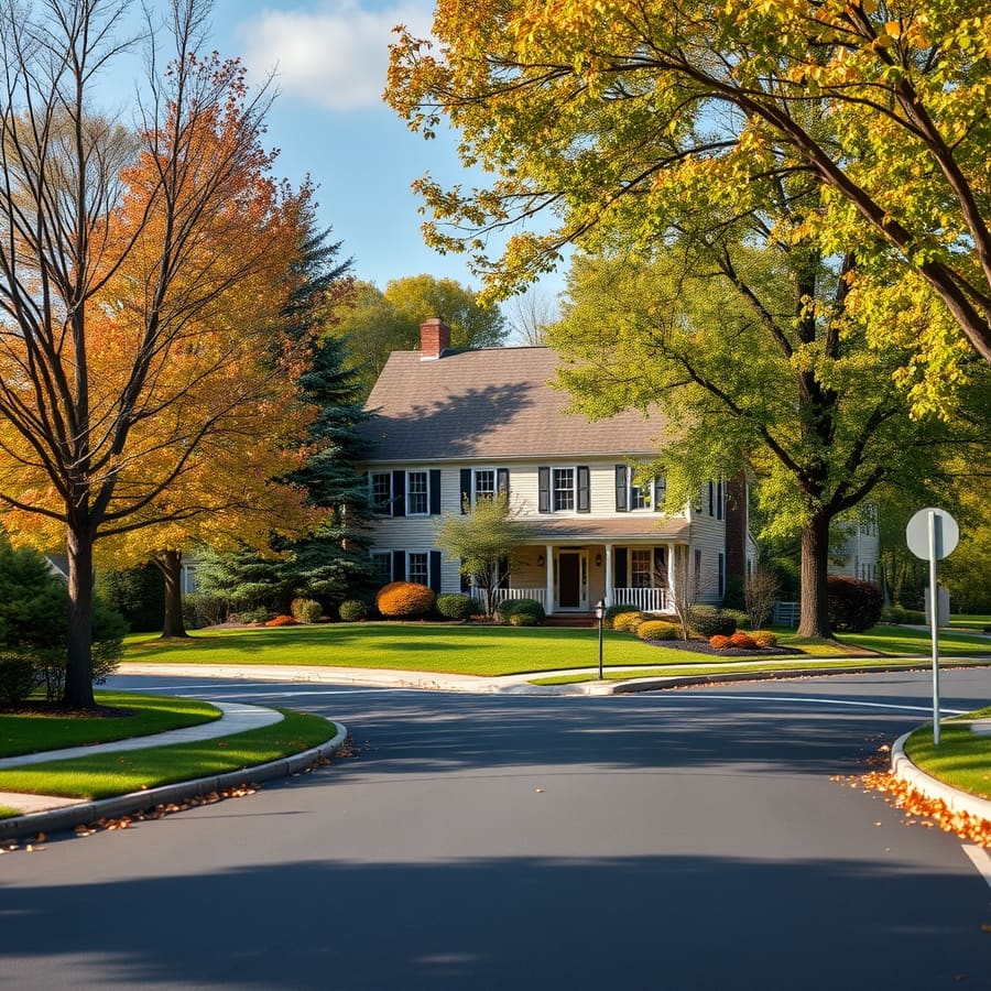 A representative view evoking Fairfax County (Vienna / Springfield / Burke)